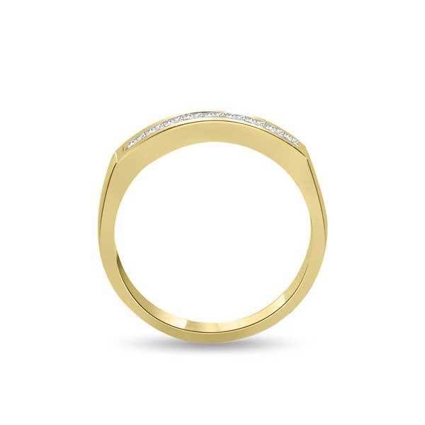 Halb Eternity Ring  Ring Gelbgold R202