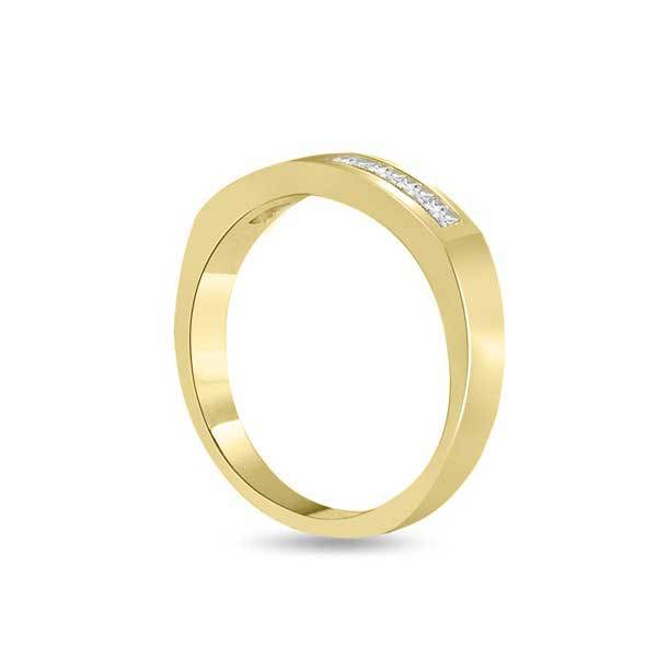 Halb Eternity Ring  Ring Gelbgold R202