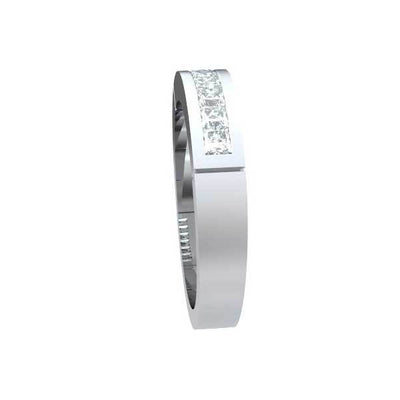 Halb Eternity Ring   Platin  R203