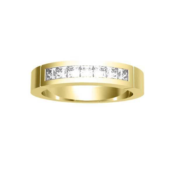 Halb Eternity Ring  Gelbgold R203