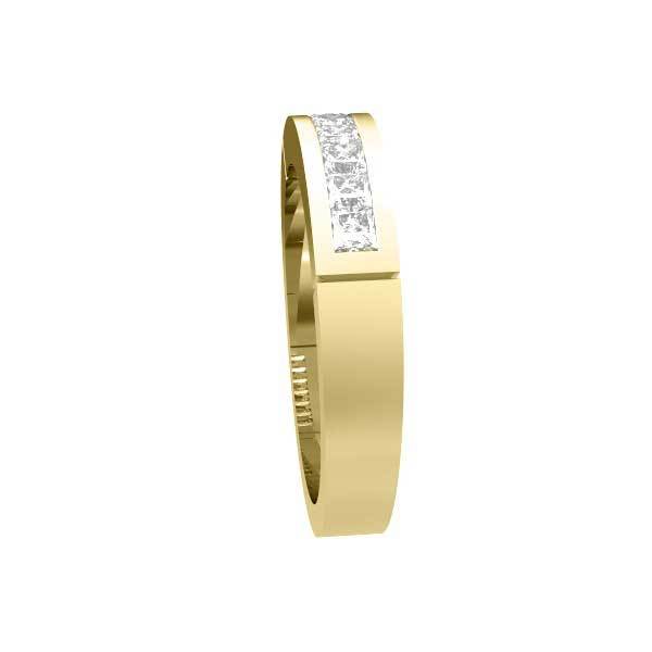 Halb Eternity Ring  Gelbgold R203