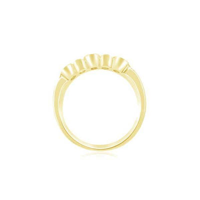 Halb Eternity Ring  Gelbgold R302