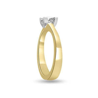 Solitär Ring Diamant  Gelbgold R194