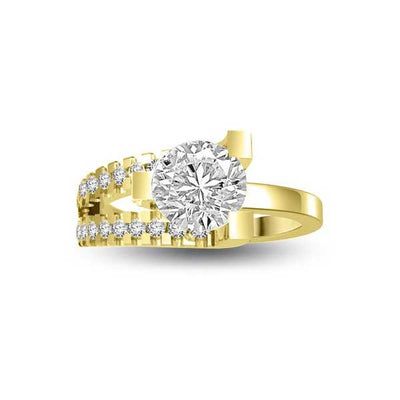Solitär Ring Diamant  Gelbgold R271